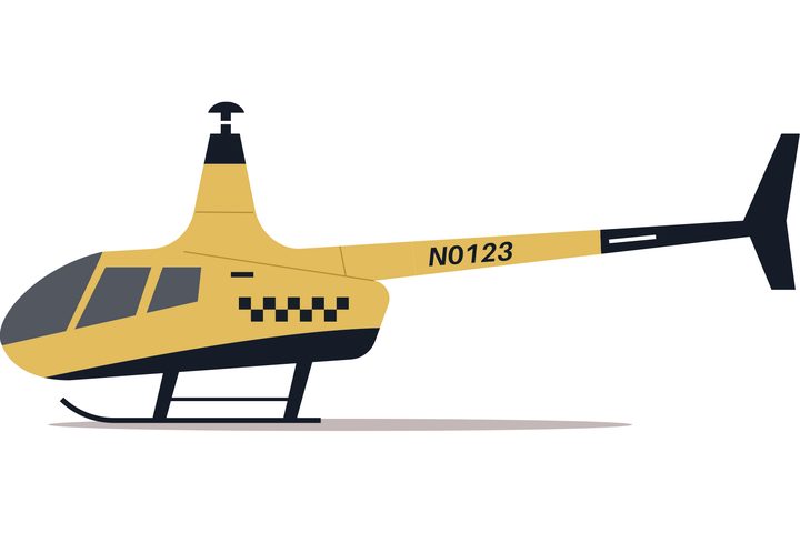 a helicopter